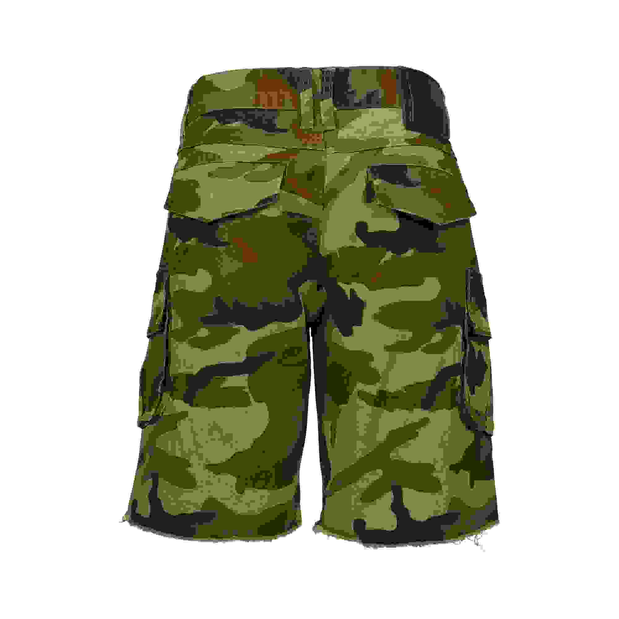 Smoke Rise Twill Big Boys' Wood Camo Shorts